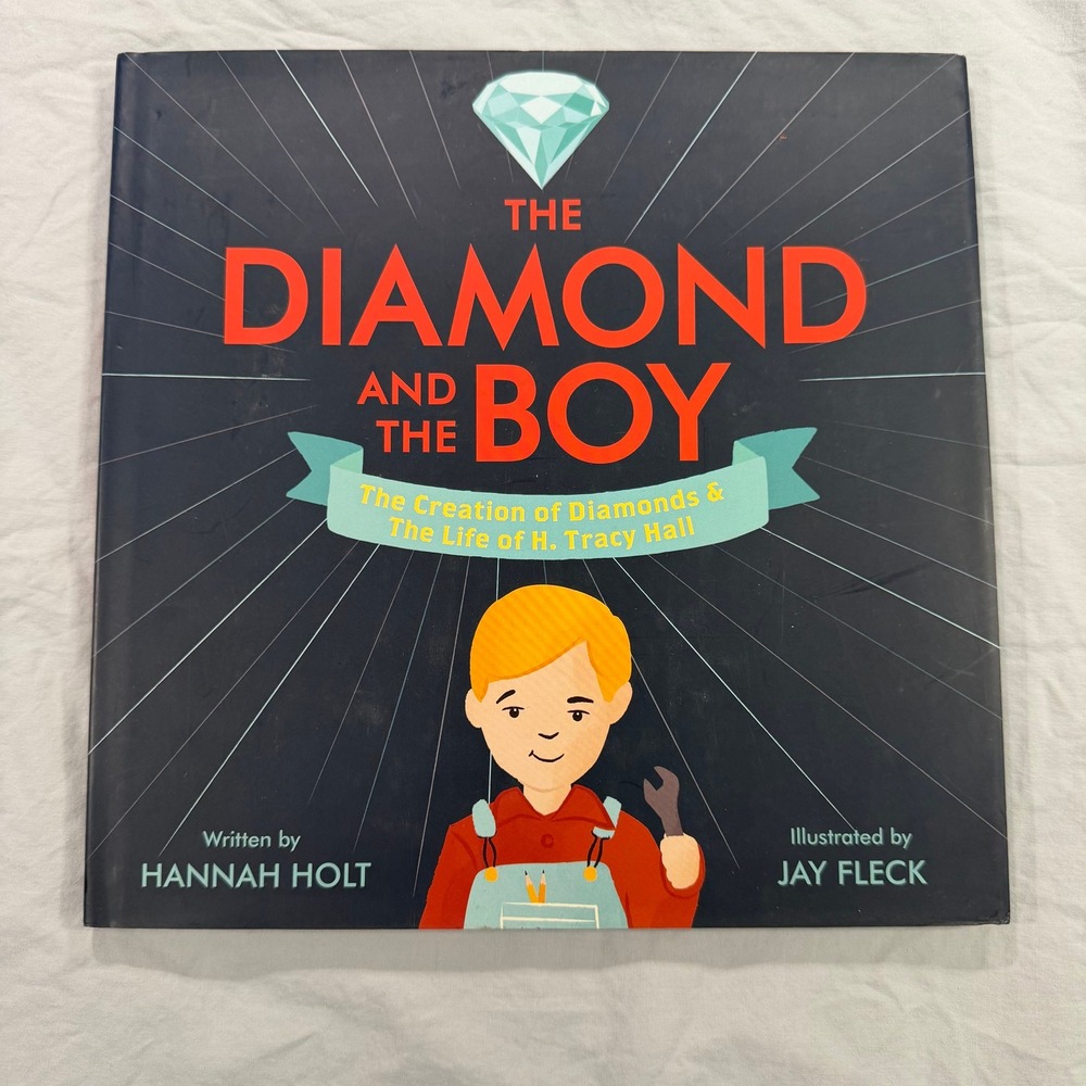 The Diamond and the Boy Hannah Holt Jay Fleck First Edition Hardcover 2018 STEM
